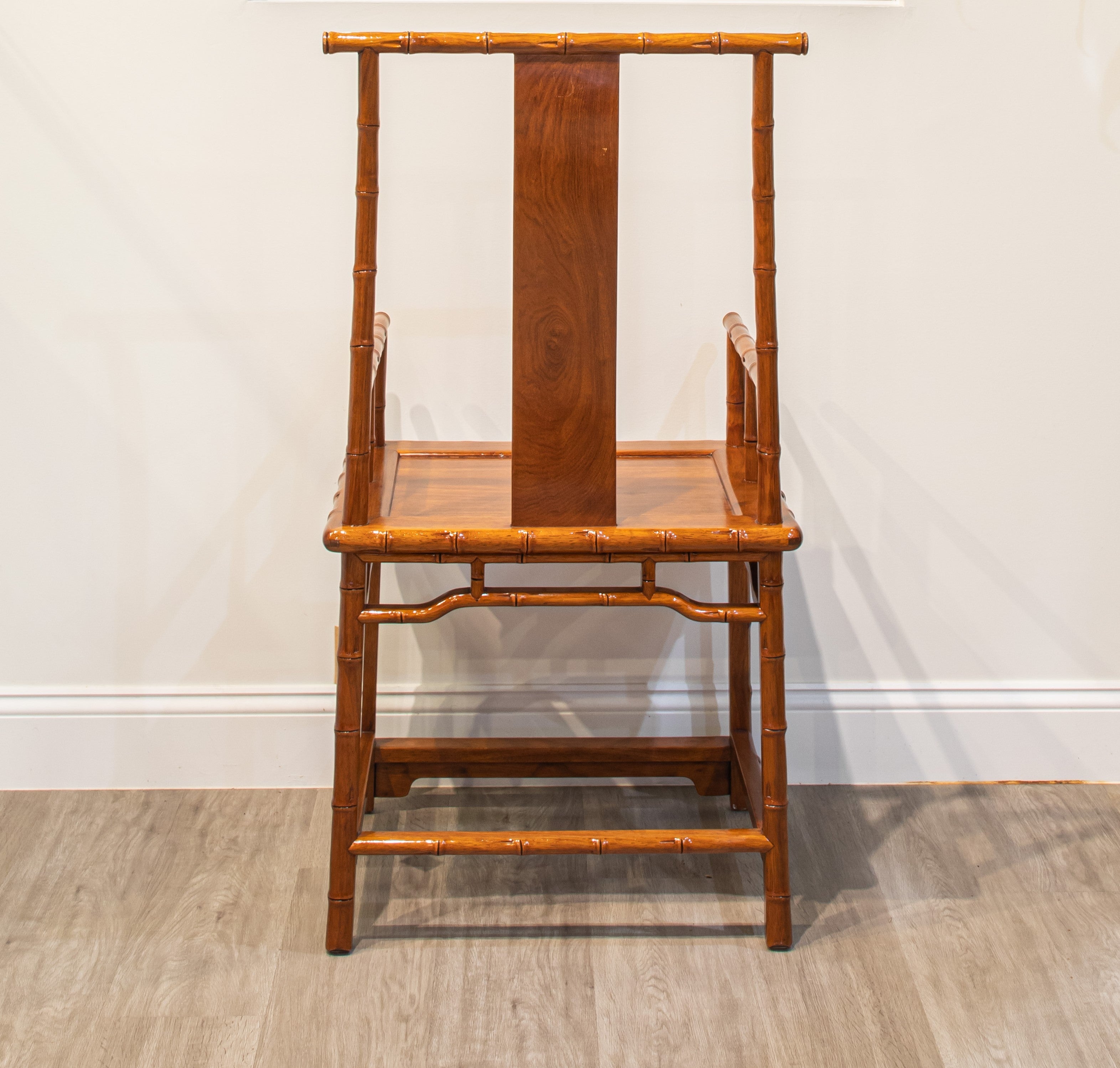 A Set of Zhujiewen Rosewood Armchair
