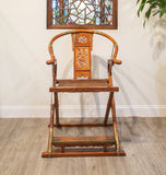 Chinese Rosewood Jiaoyi Folding Armchair