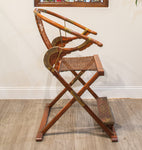 Chinese Rosewood Jiaoyi Folding Armchair