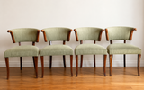 Set of Four Mahogany Dining Armchairs