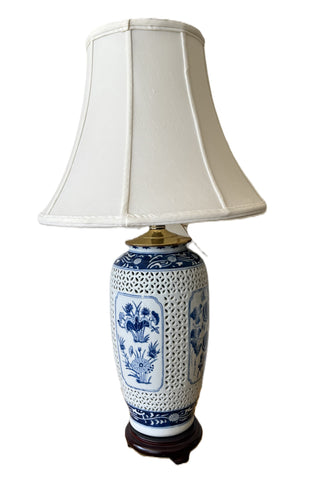 Blue And White Porcelain vase Table Lamp