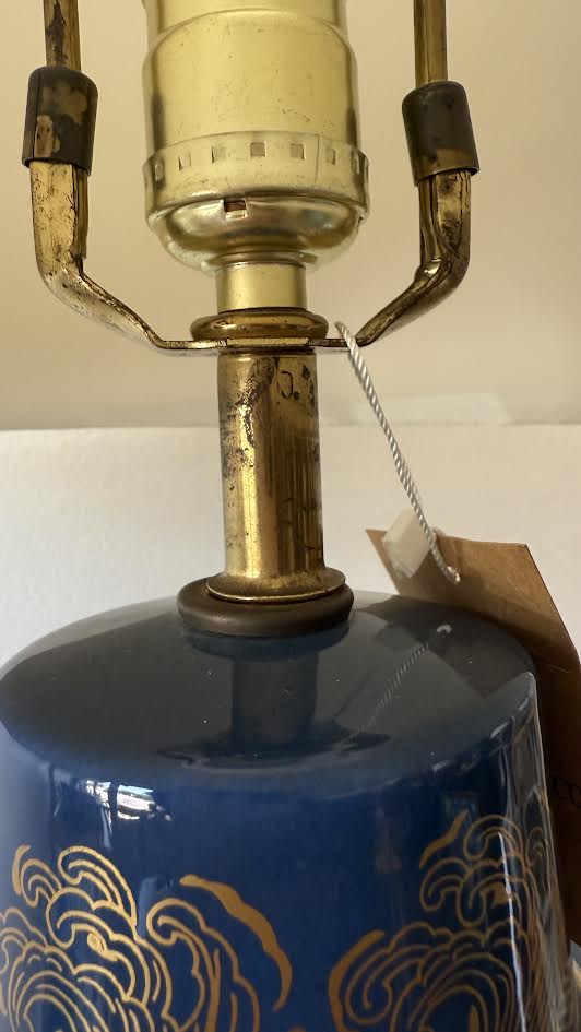 Vintage Porcelain Table Lamp