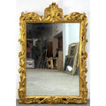Vintage  Gilt Gesso Carved Italian Mirror