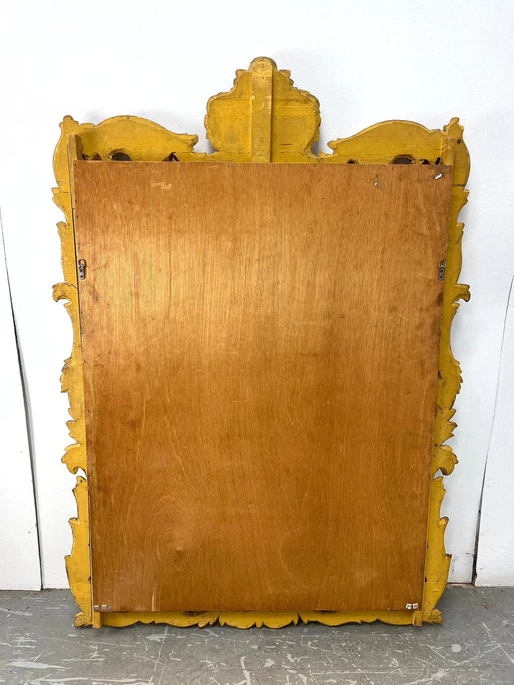 Vintage  Gilt Gesso Carved Italian Mirror