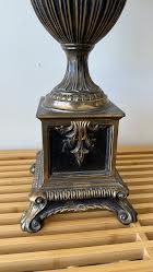 Large Vintage Brass Table Lamp