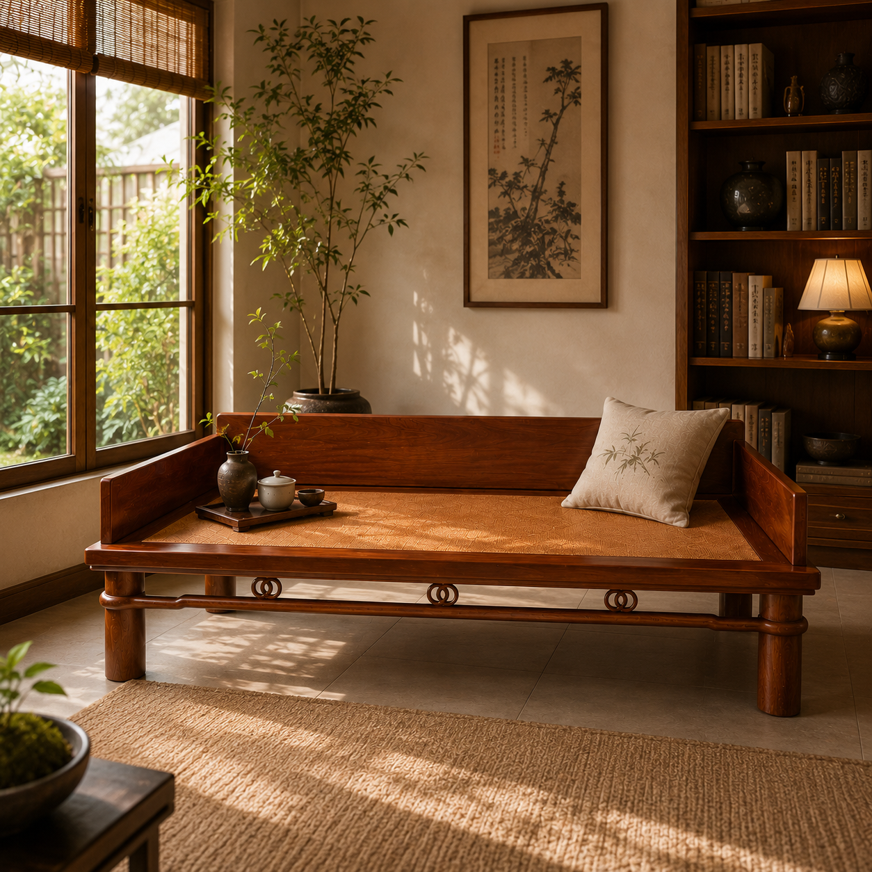 Daybed | Handcrafted Hardwood Chinese Daybed