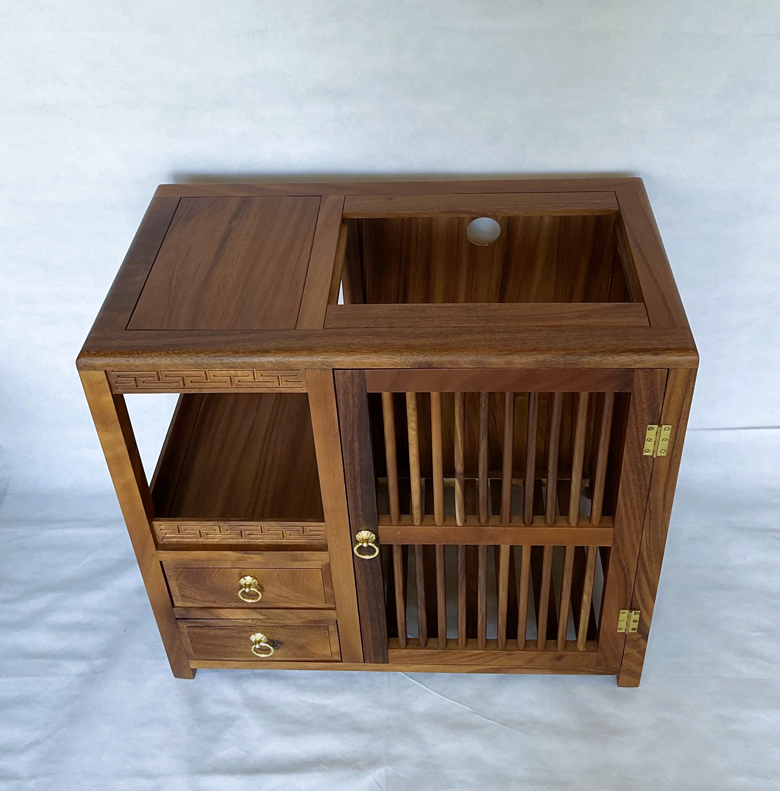 Black Walnut Tea Cabinet