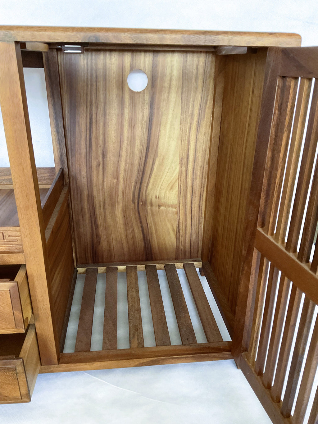 Black Walnut Tea Cabinet