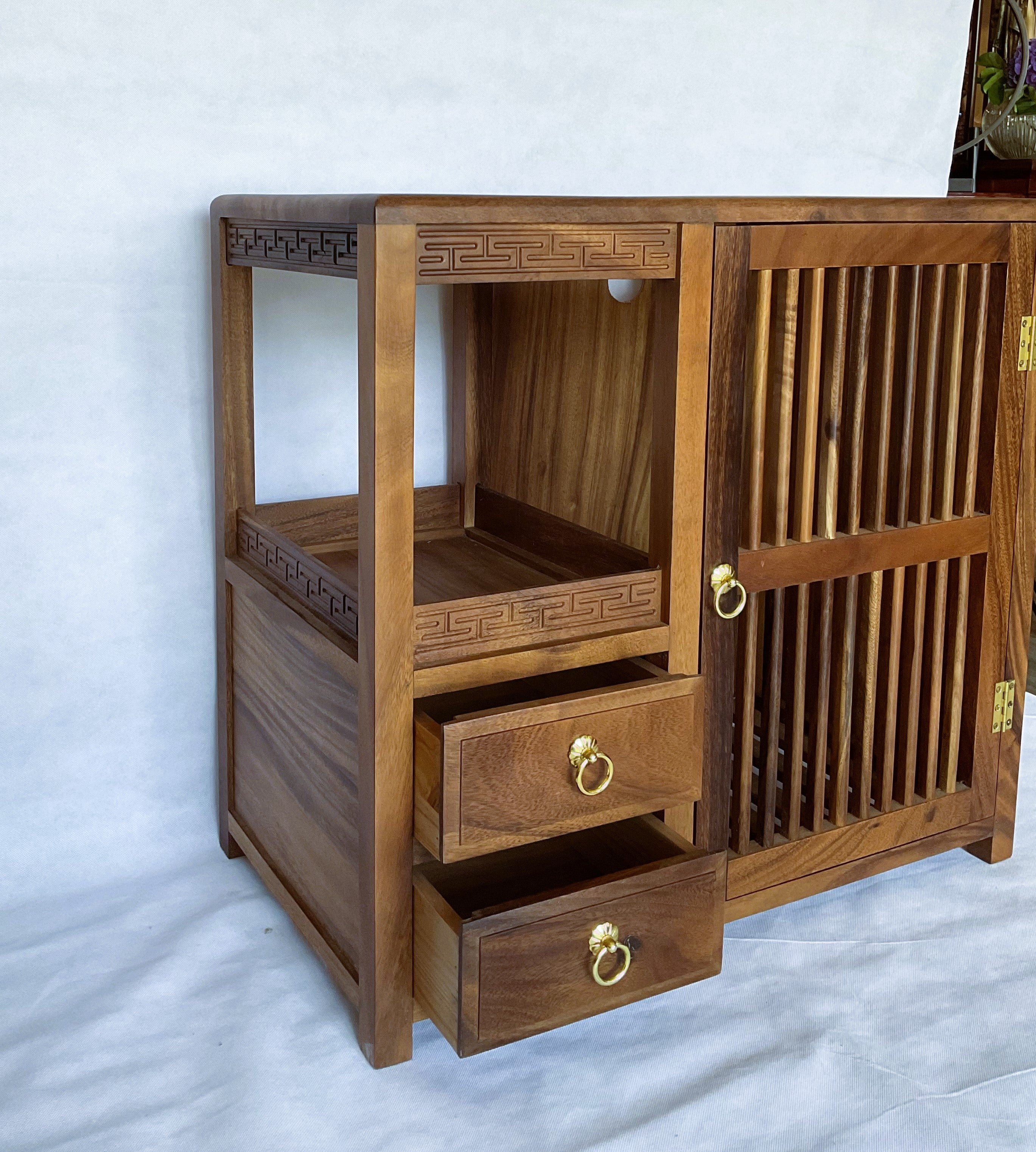 Black Walnut Tea Cabinet