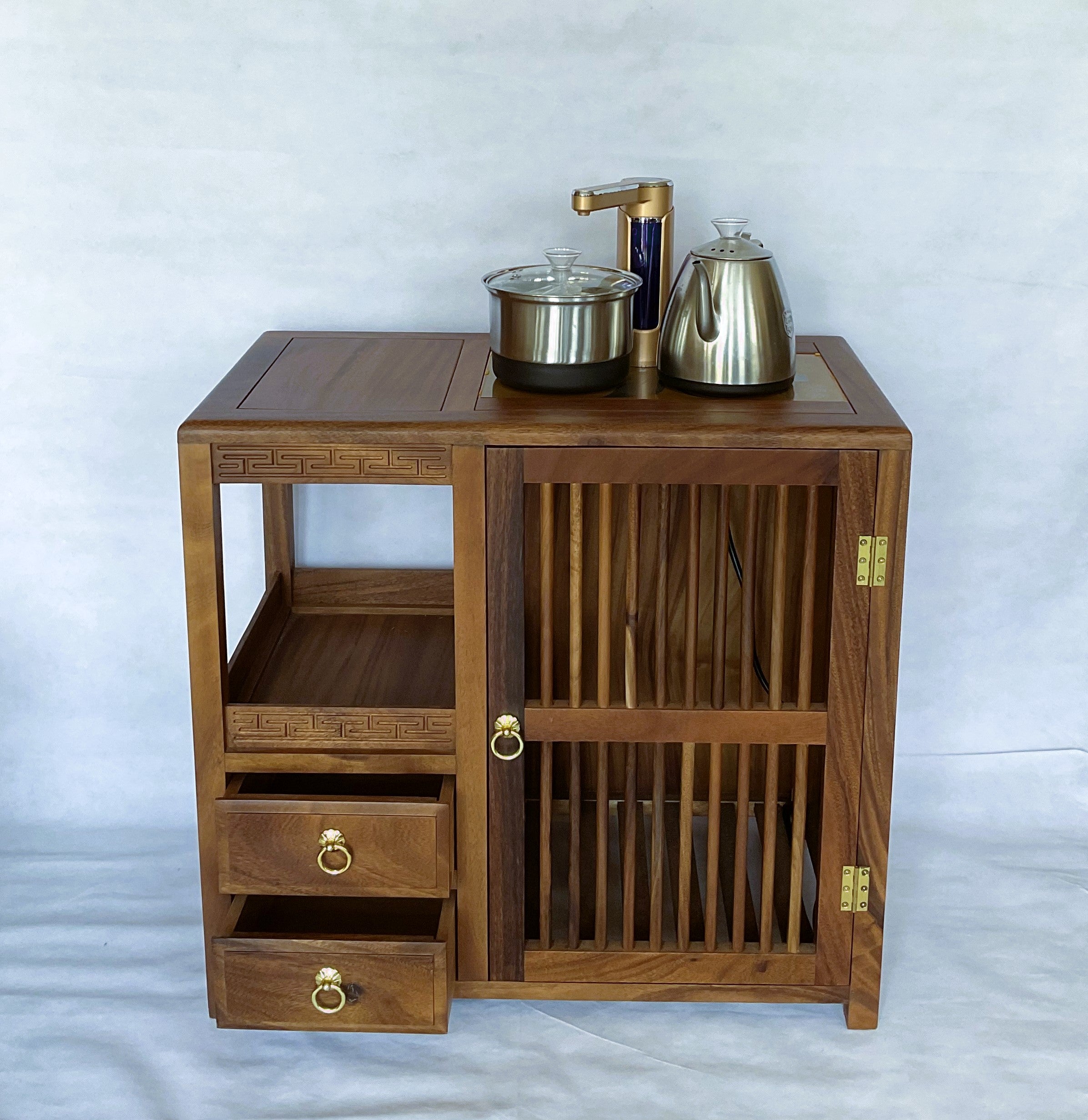 Black Walnut Tea Cabinet