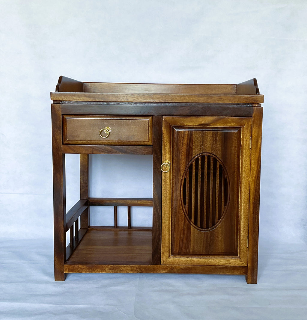 Black Walnut Tea Cabinet