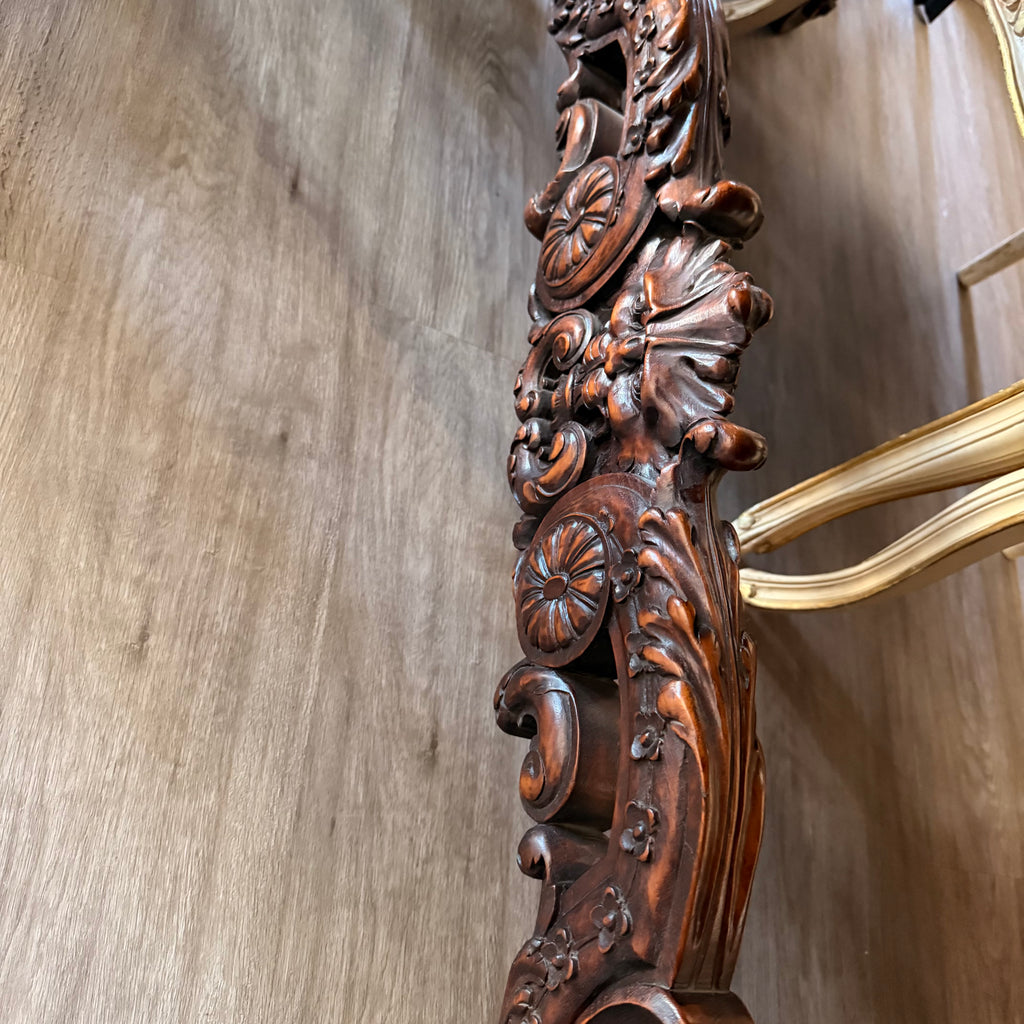 European Classical Carved Writing Desk