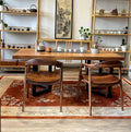Solid Black Walnut Tea Table Set
