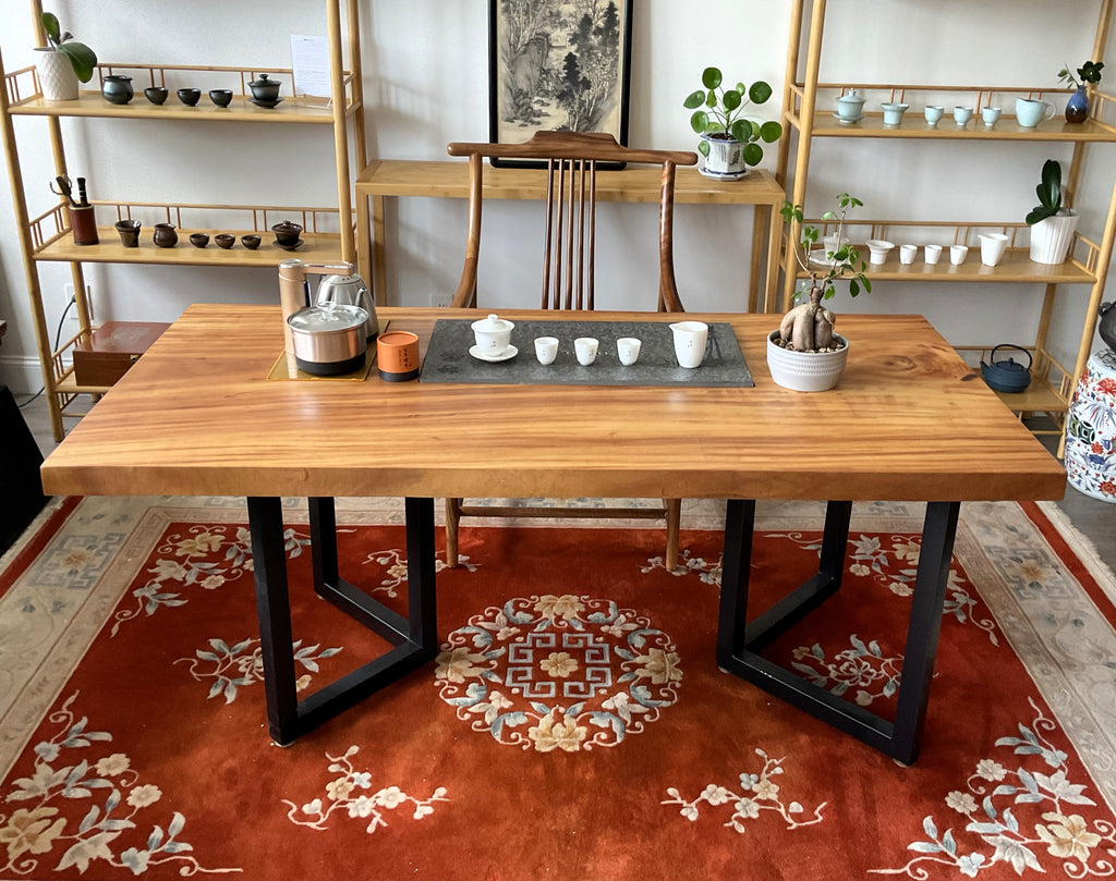 Solid Black Walnut Tea Table Set
