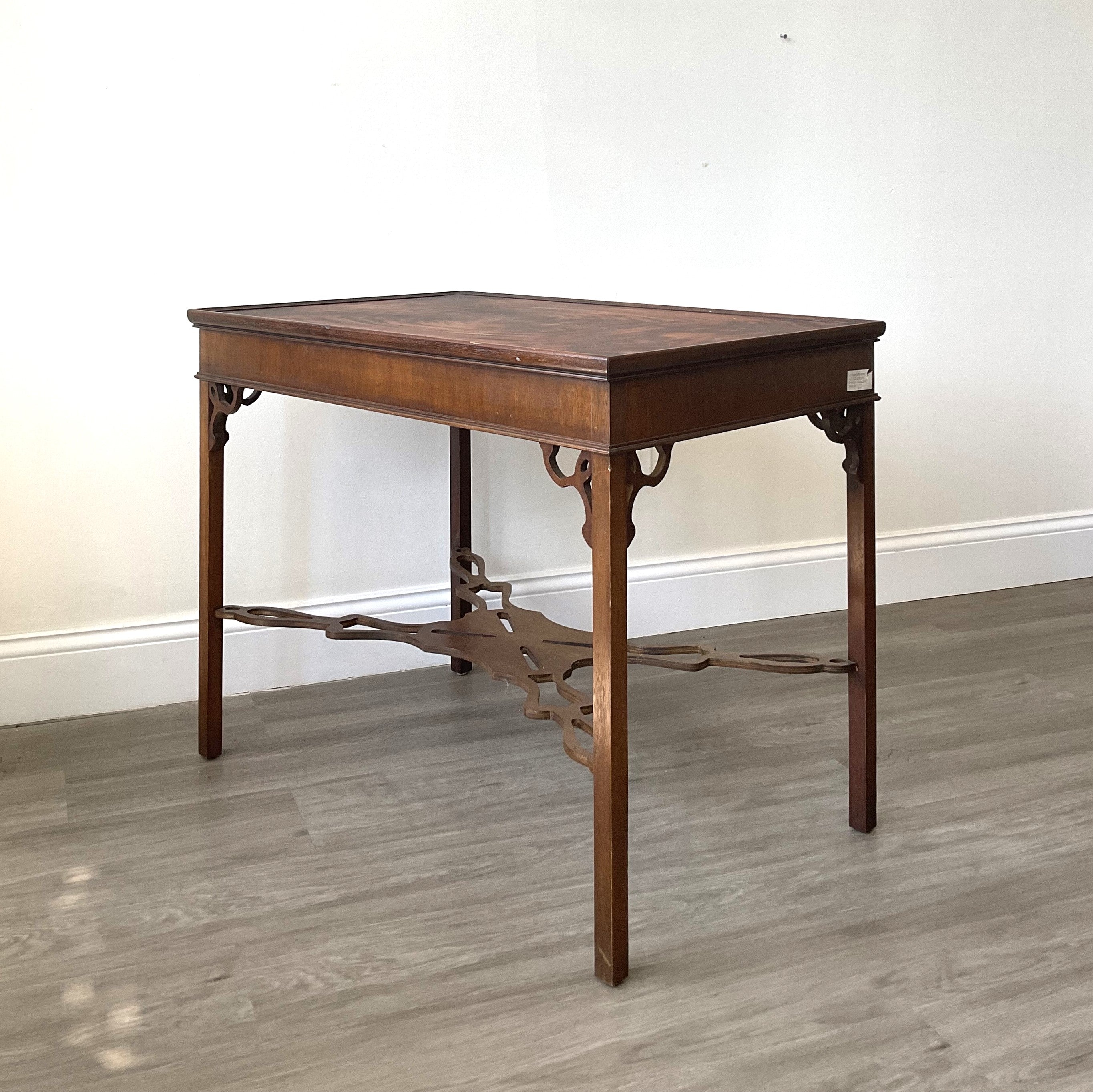 Chippendale style rectangular Side table