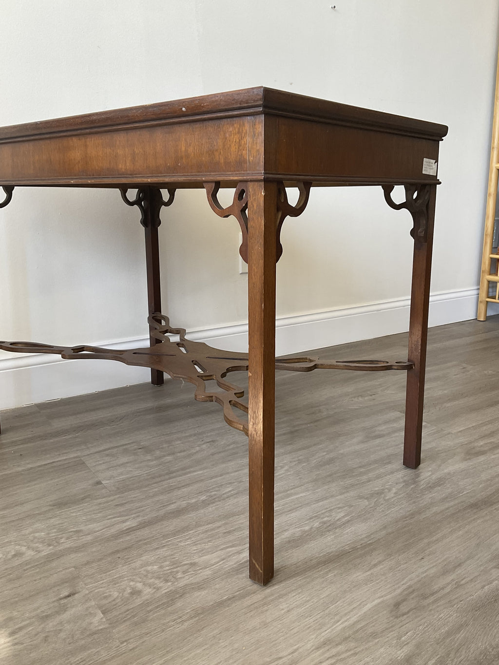Chippendale style rectangular Side table
