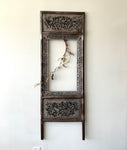 Vintage Chinese Hand-Carved Gilded Wood Wall Panel