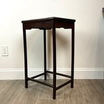 Vintage Chinese Rosewood Plant Stand / Pedestal / Side Table