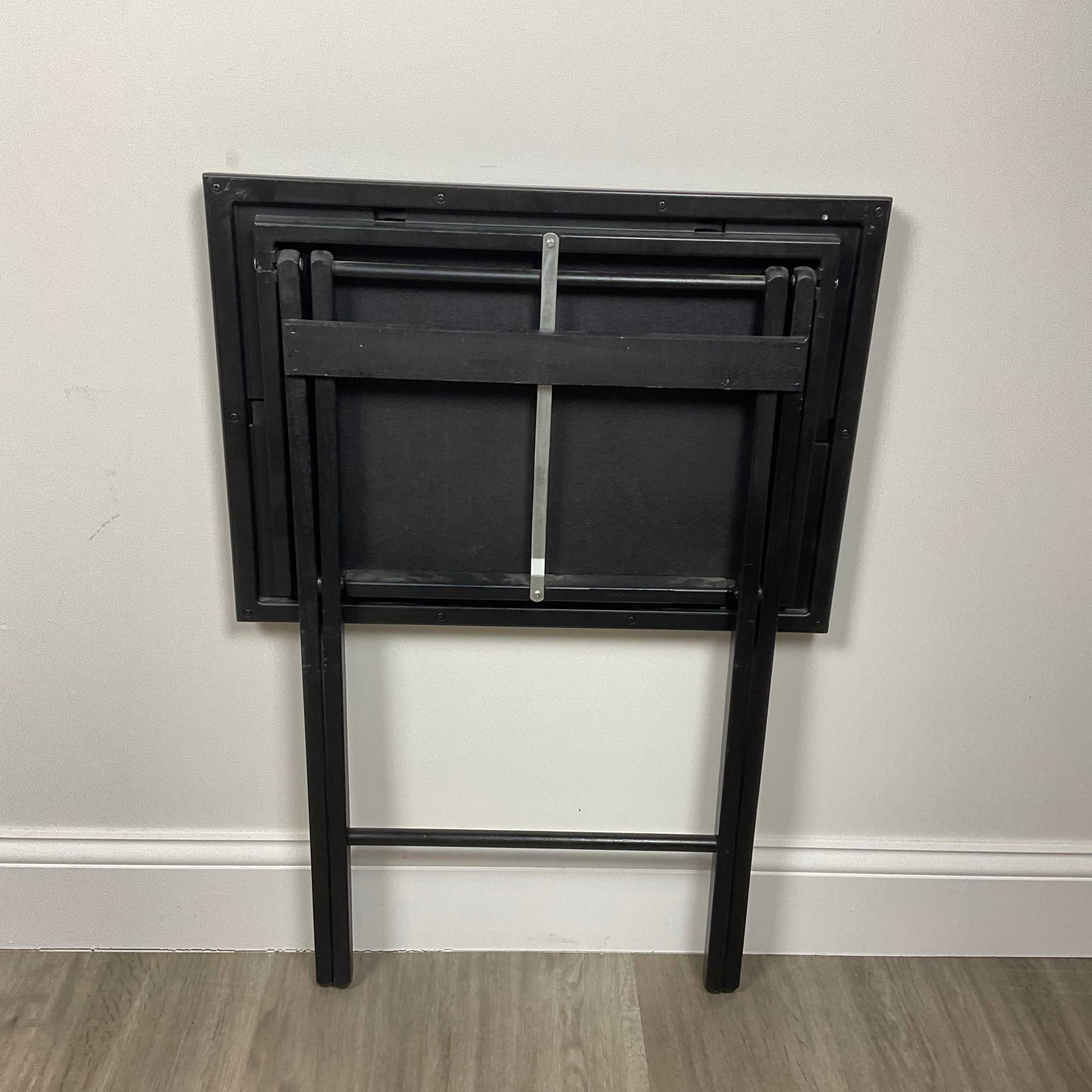 Vintage Floral TV Tray With Legs Floral Folding Tables Floral With Leg Stand