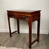 Vintage wood console/Alter Table