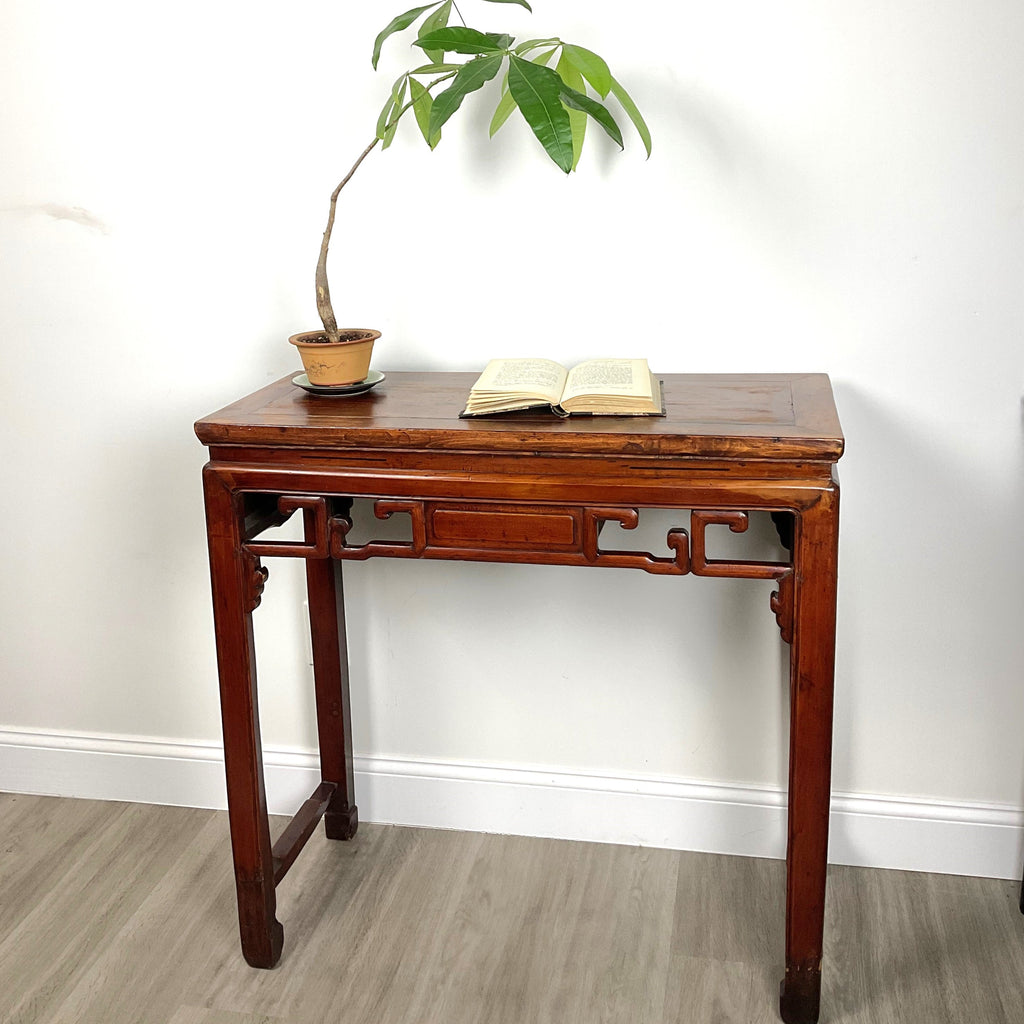 Vintage wood console/Alter Table