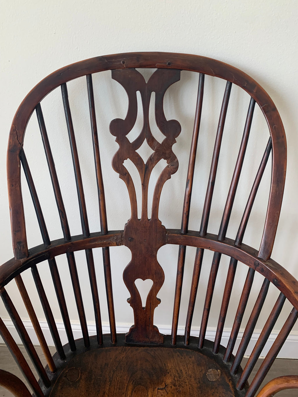 18th Century Thames Valley Cabriole Leg Windsor Armchair