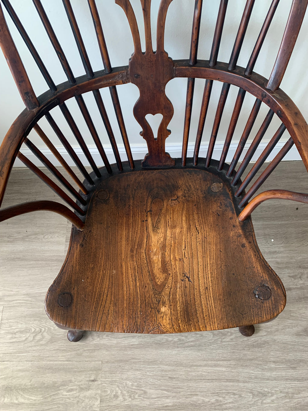 18th Century Thames Valley Cabriole Leg Windsor Armchair