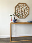 Natural Bamboo Console Table