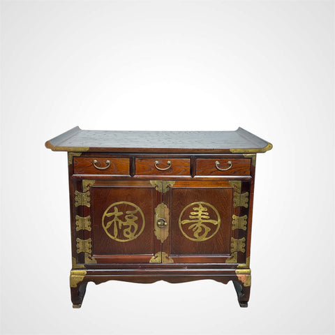 Vintage Cabinet Korean Bandaji Style