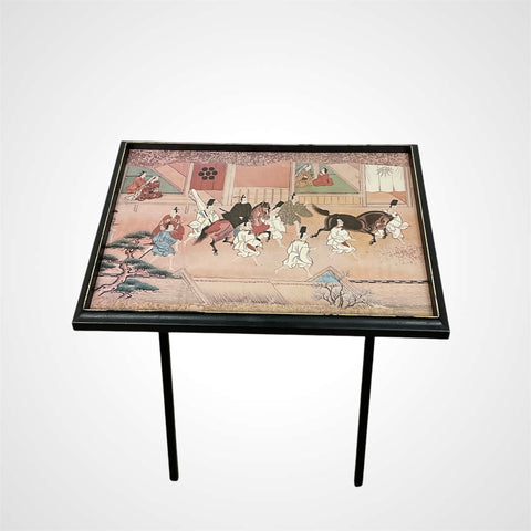 Vintage TV Trays With Legs Folding Tables Samurai With Leg Stand