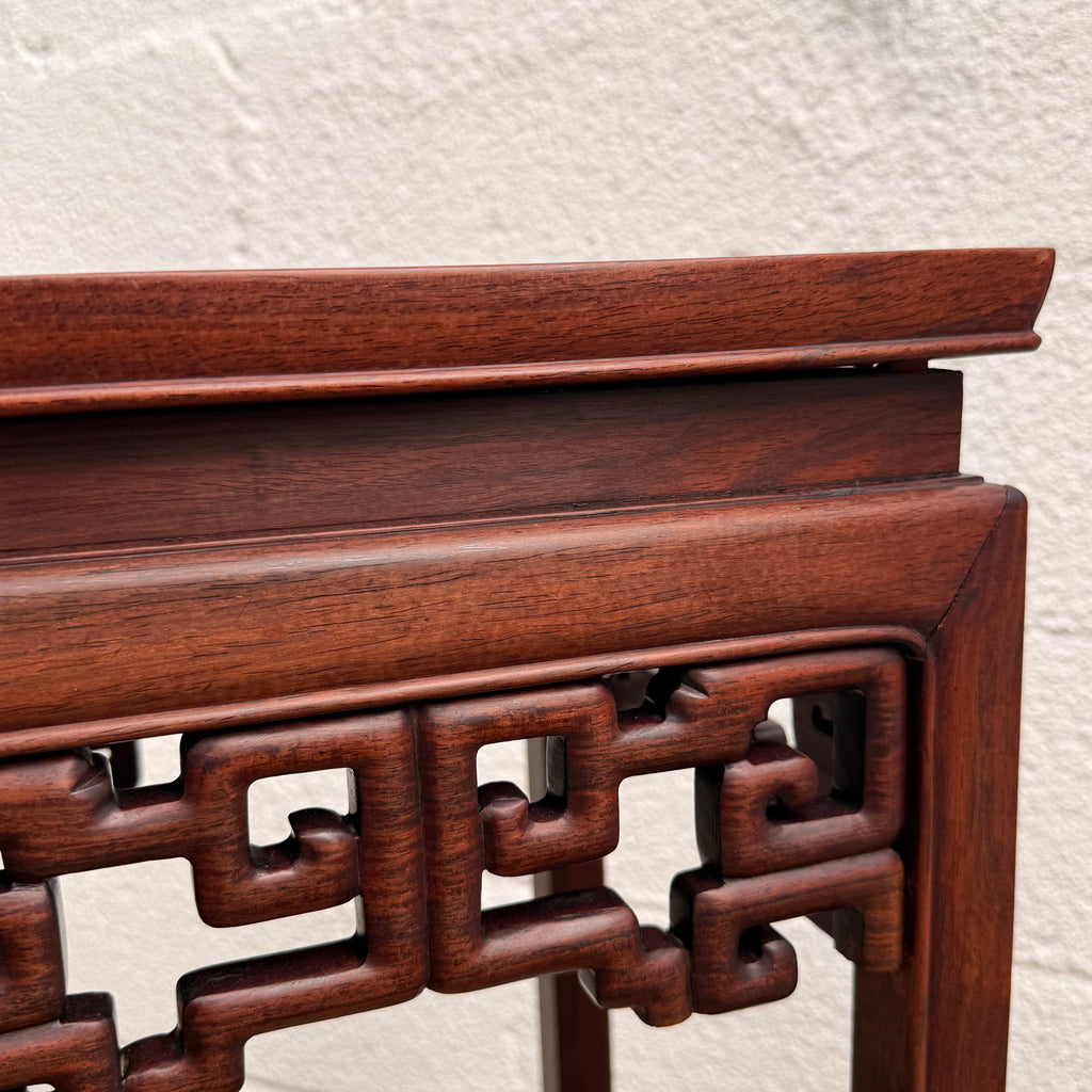 Handcrafted Hardwood Pedestal Stand | Chinese Display Stand