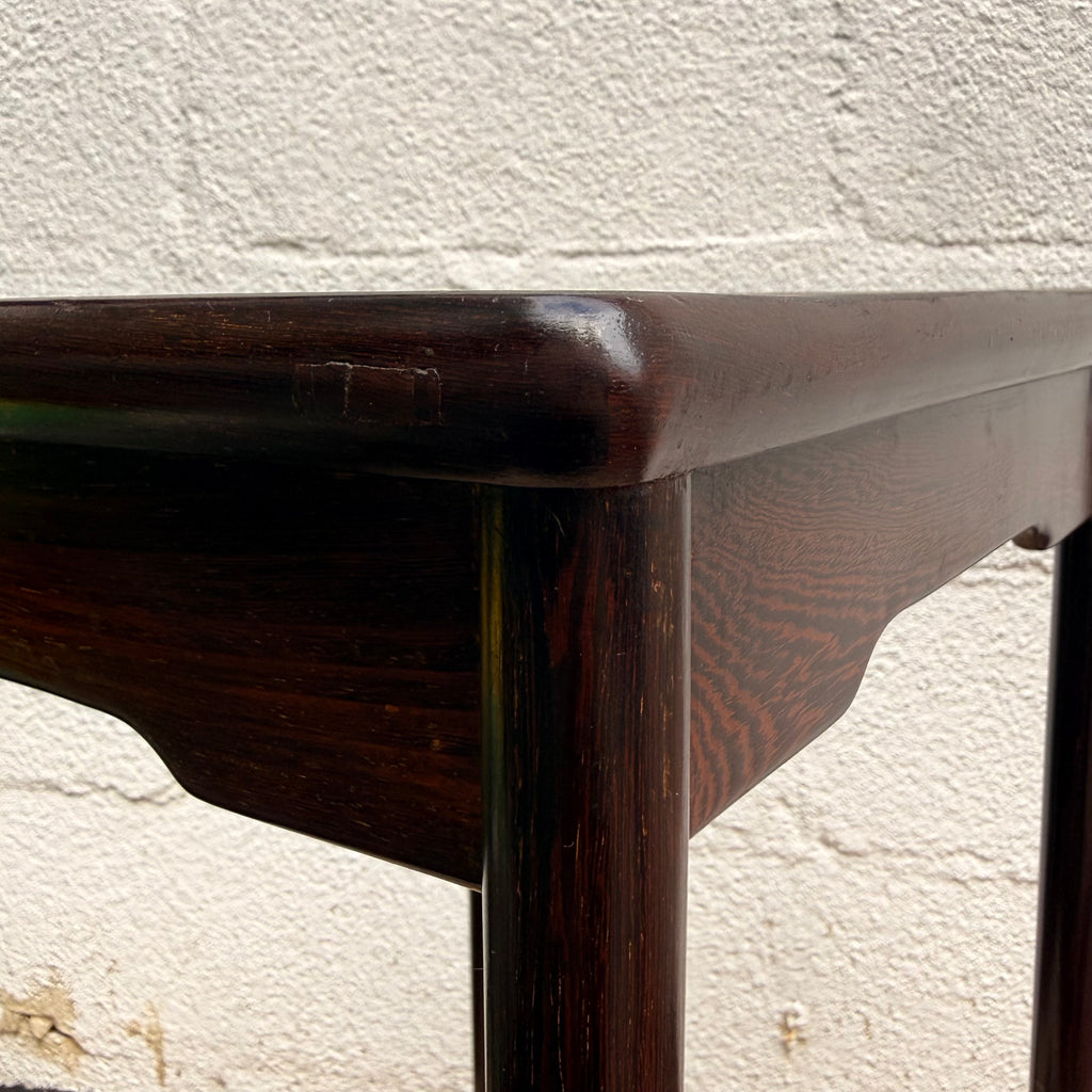 Vintage Chinese Rosewood Plant Stand / Pedestal / Side Table