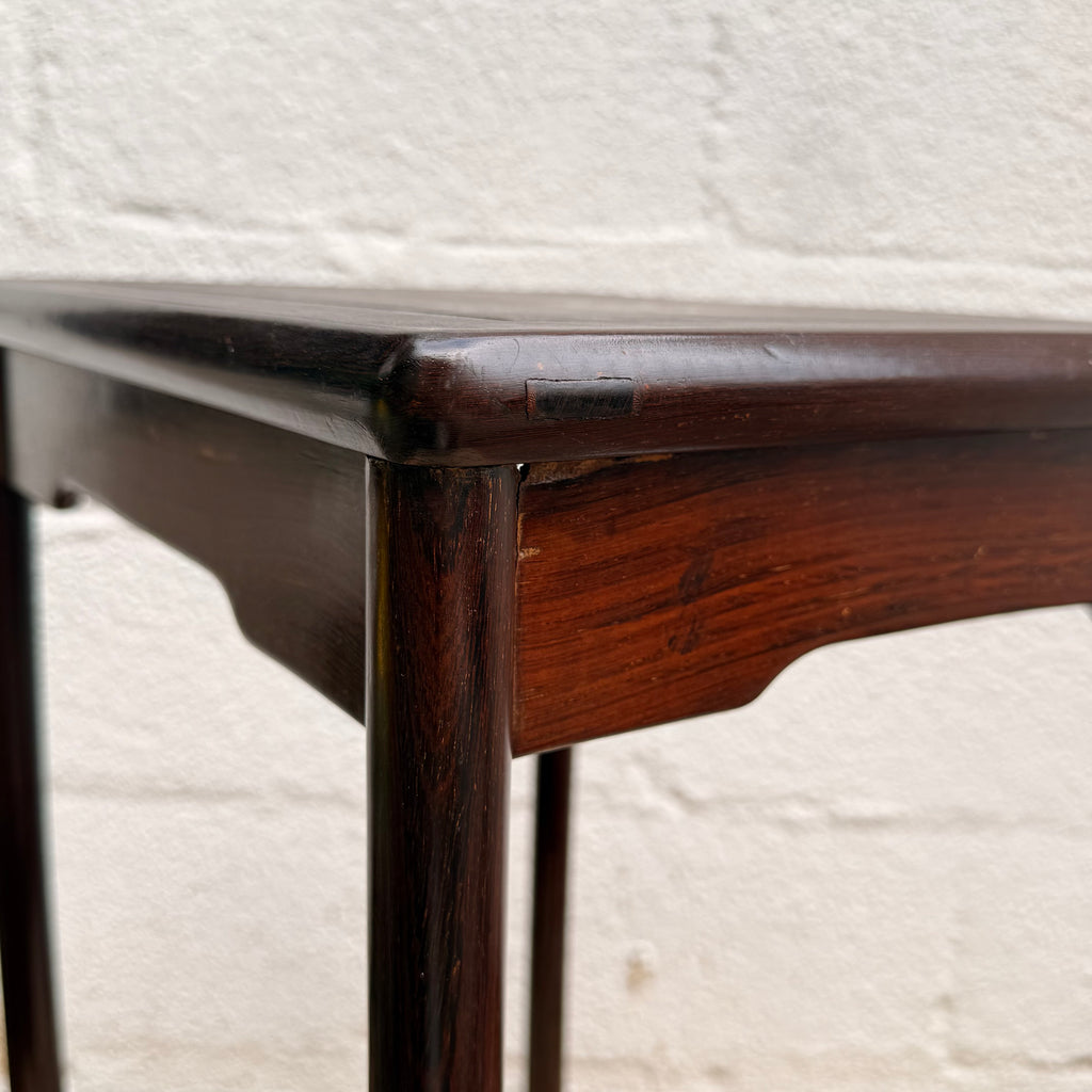 Vintage Chinese Rosewood Plant Stand / Pedestal / Side Table