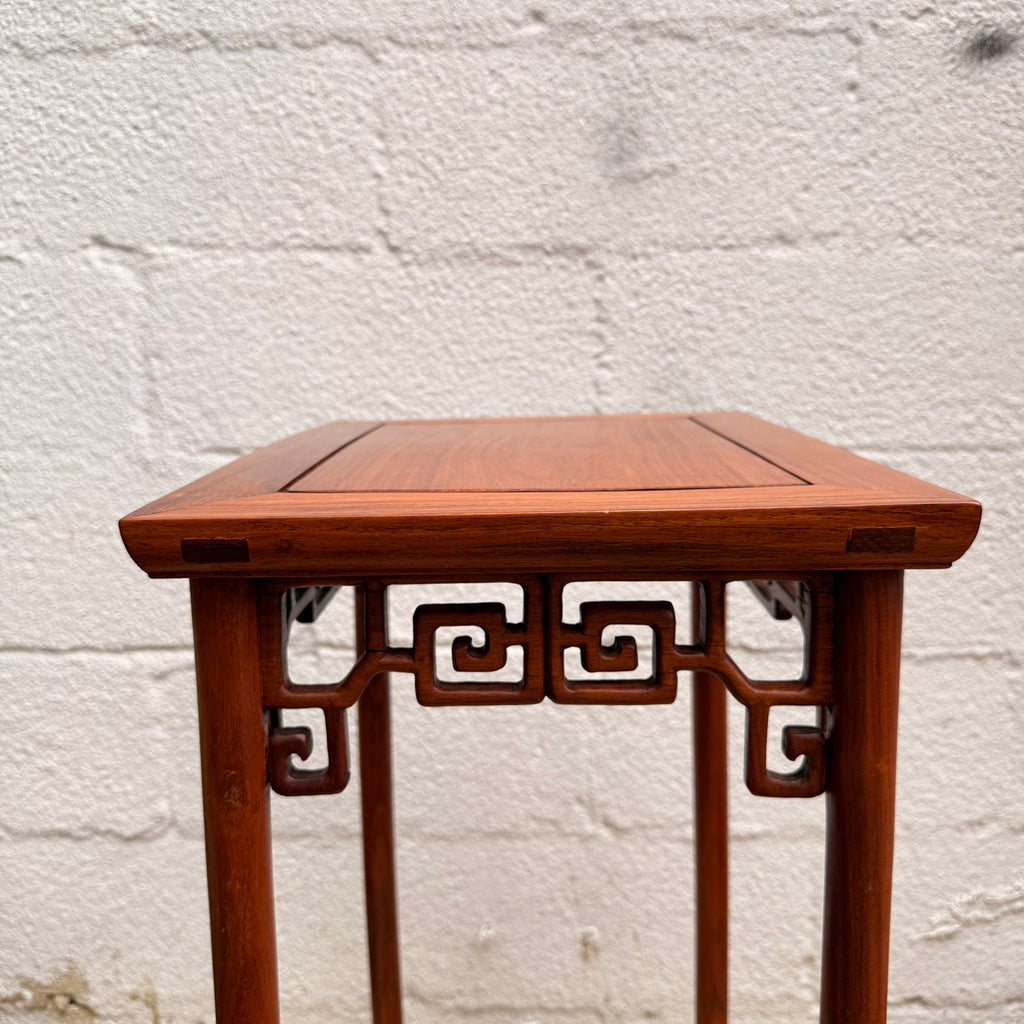 Handcrafted Hardwood Pedestal Stand | Chinese Display Stand
