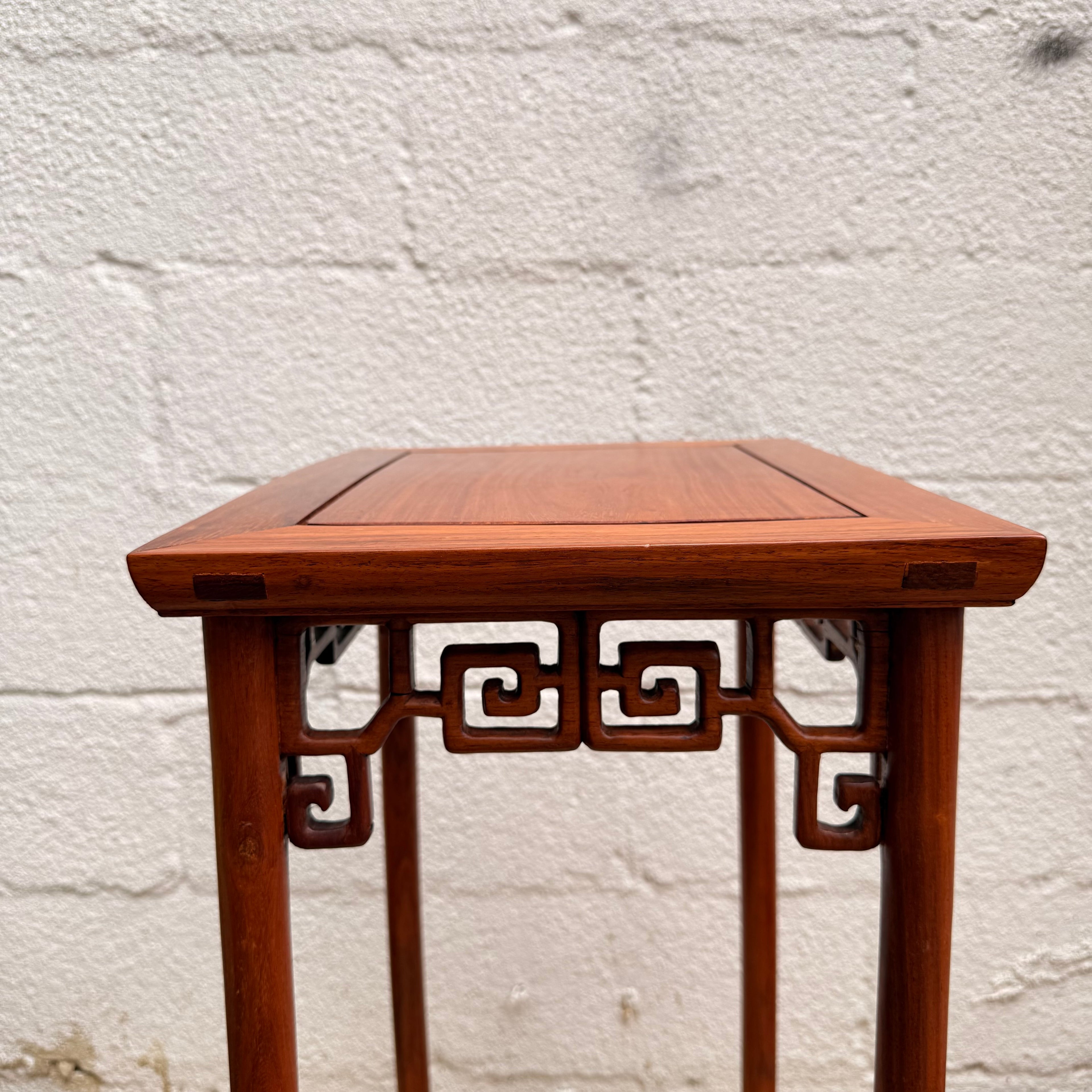 Handcrafted Hardwood Pedestal Stand | Chinese Display Stand