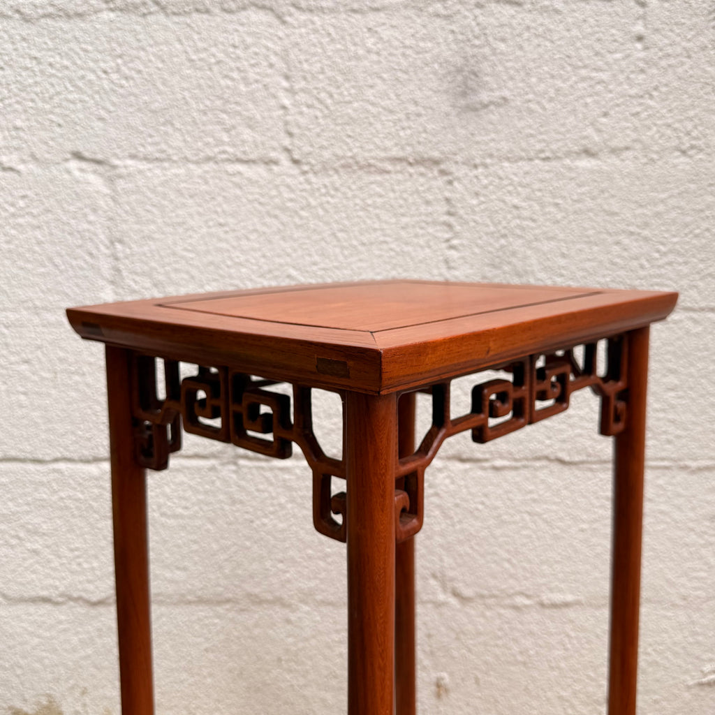 Handcrafted Hardwood Pedestal Stand | Chinese Display Stand