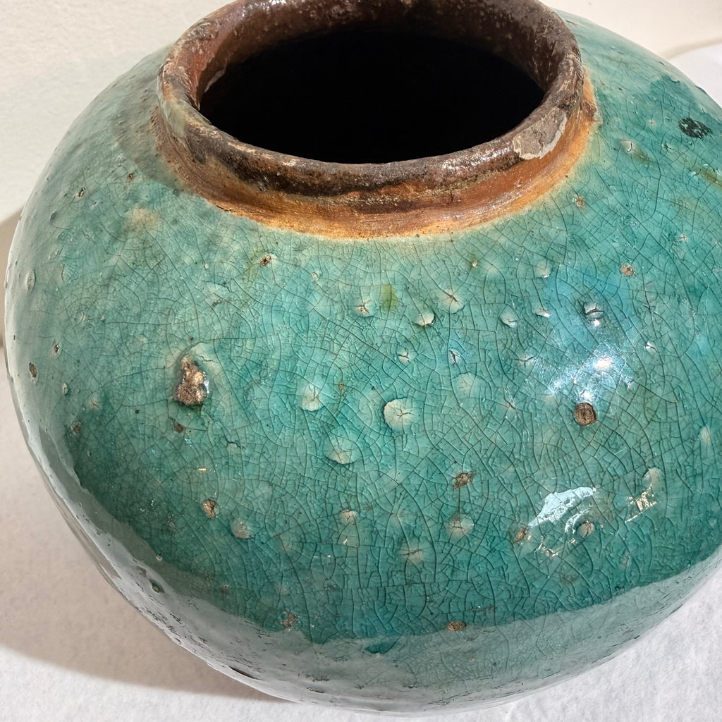 18th Century Longquan-Style Celadon Jar