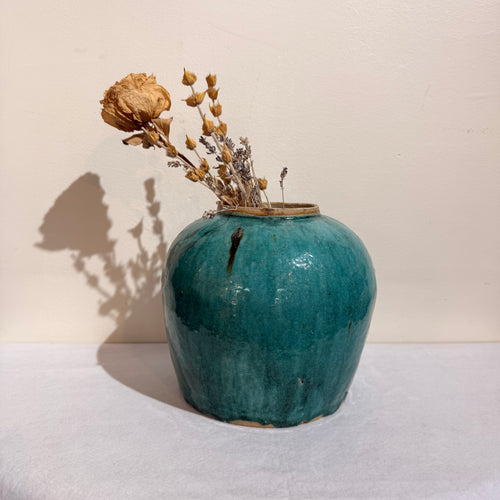 18th Century Longquan-Style Celadon Jar