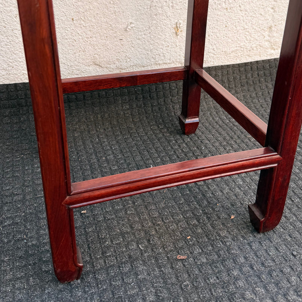 Pair Of Handcrafted Hardwood Pedestal Stand | Chinese Display Stand