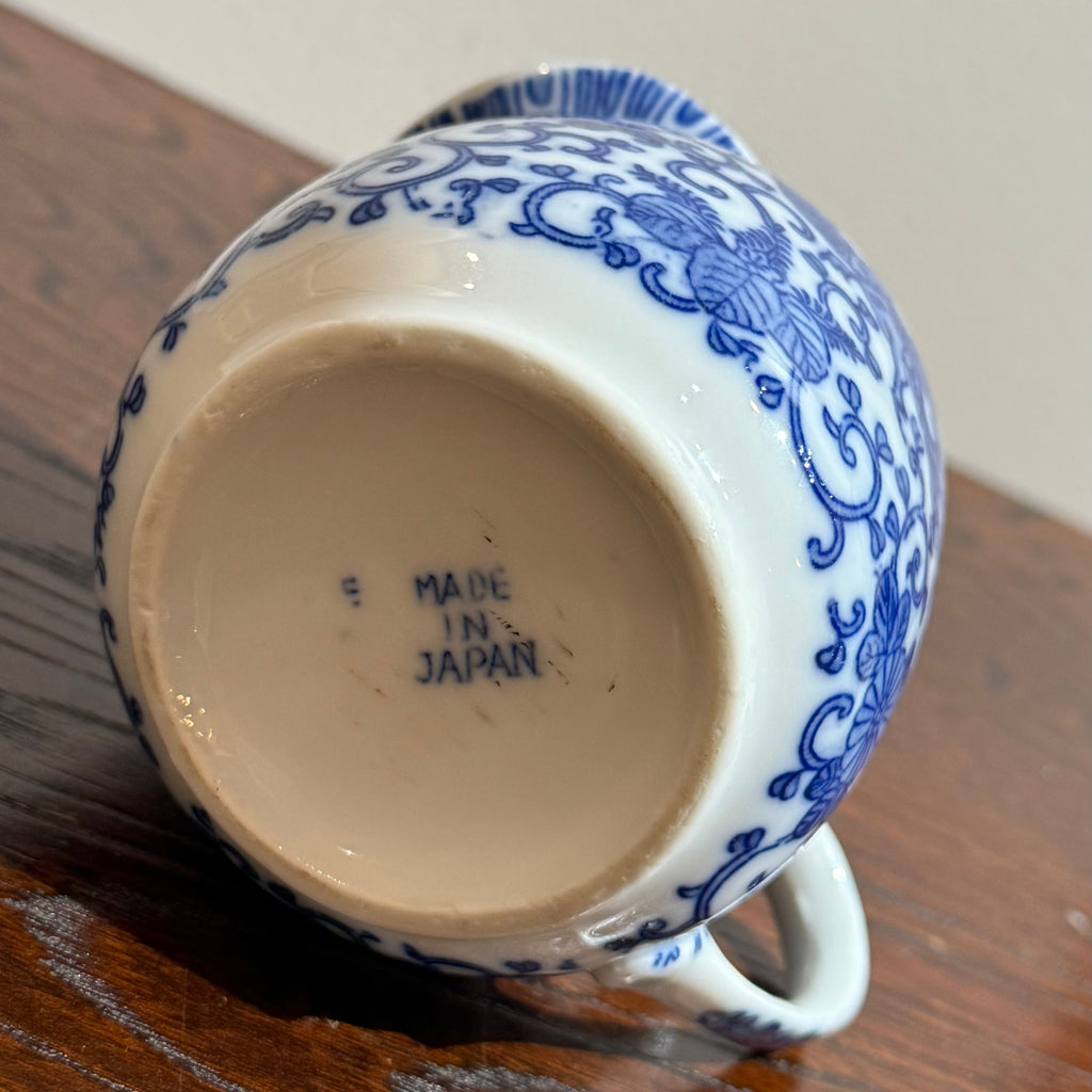 Japanese Blue and White Porcelain Creamer