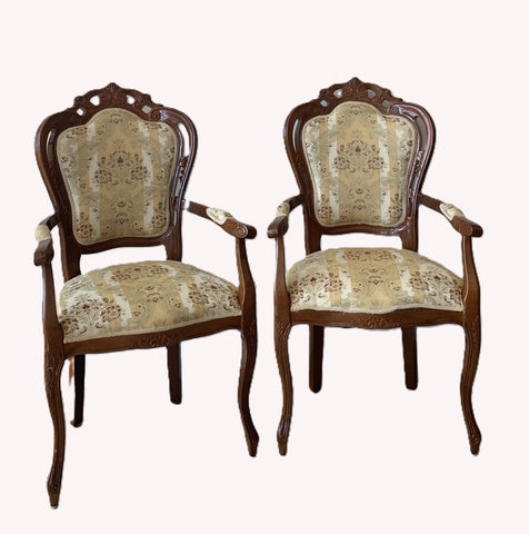 Pair of French Louis XVI Armchairs