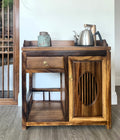 Black Walnut Tea Cabinet