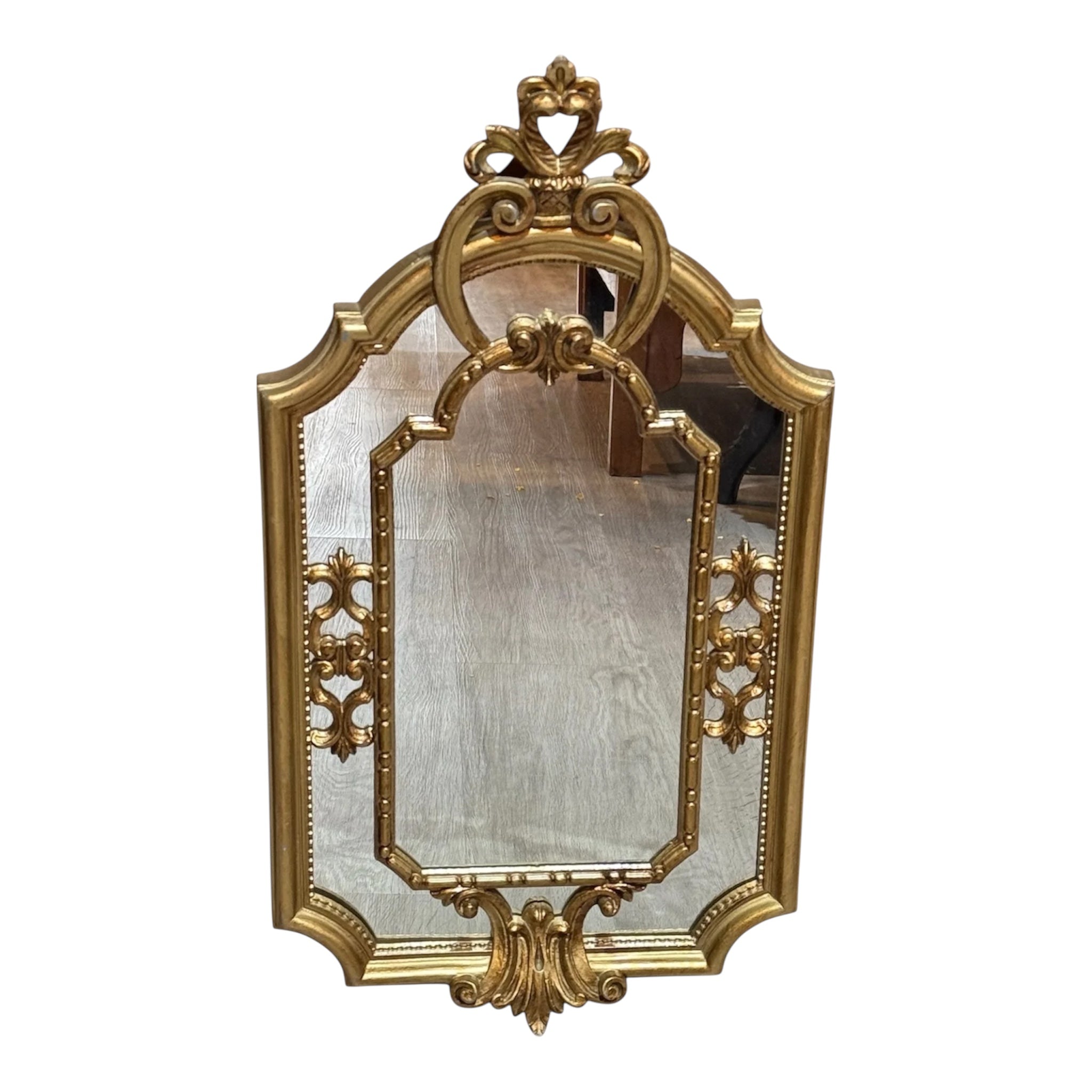 Italian Gilt Wood Wall Mirror