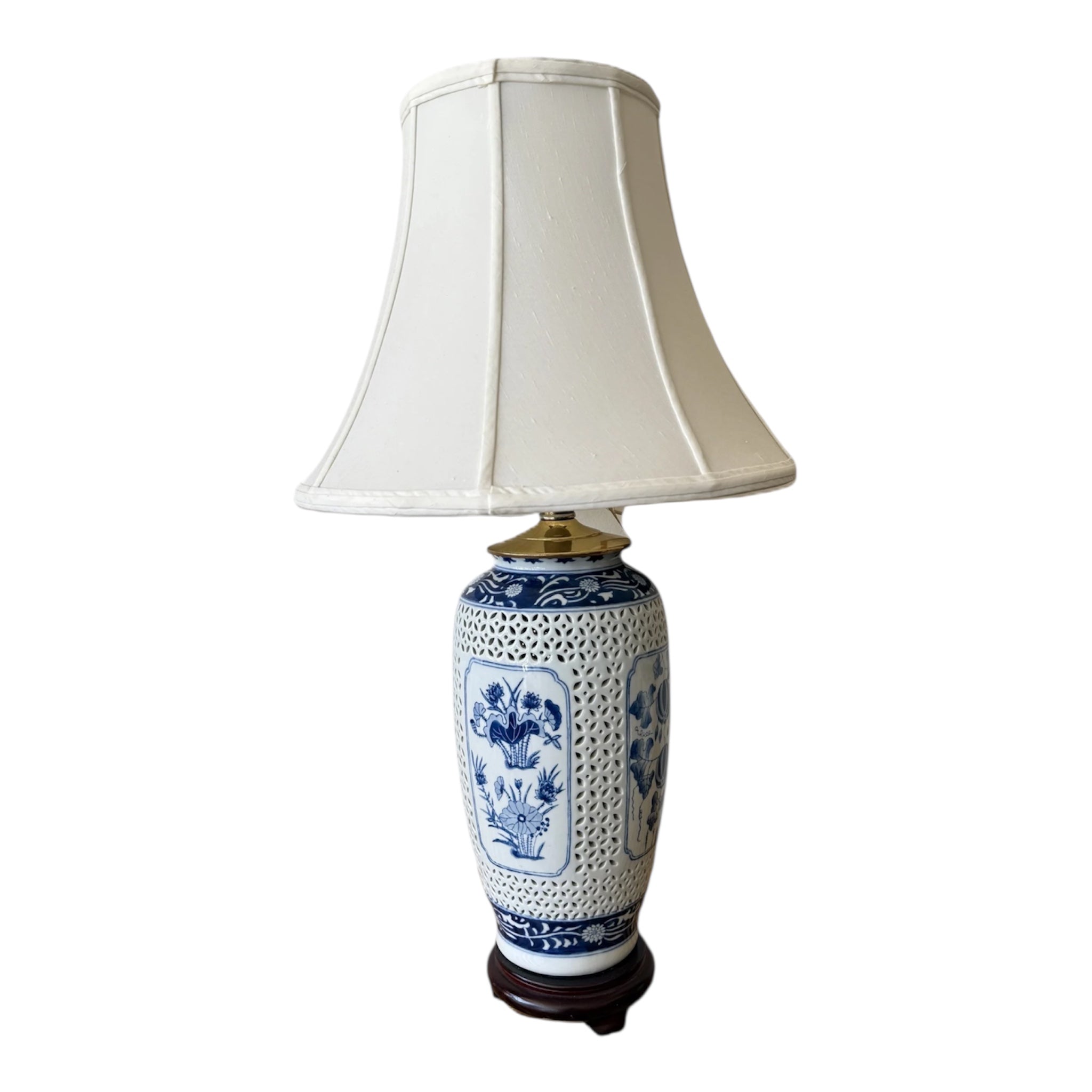 Blue And White Porcelain vase Table Lamp