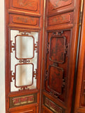 Early 20th Century Folding Screen / Room Divider Seven-Panel