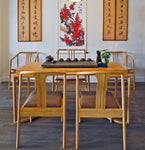 Zen Bamboo Tea Table Set