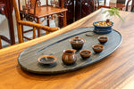 Solid Black Walnut Tea Table Set