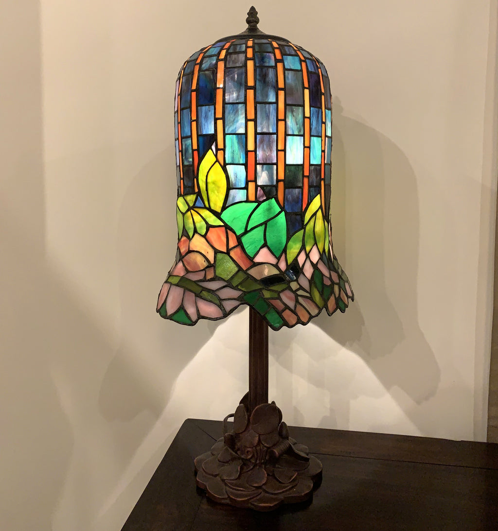 Vintage Tiffany Style Table Lamp