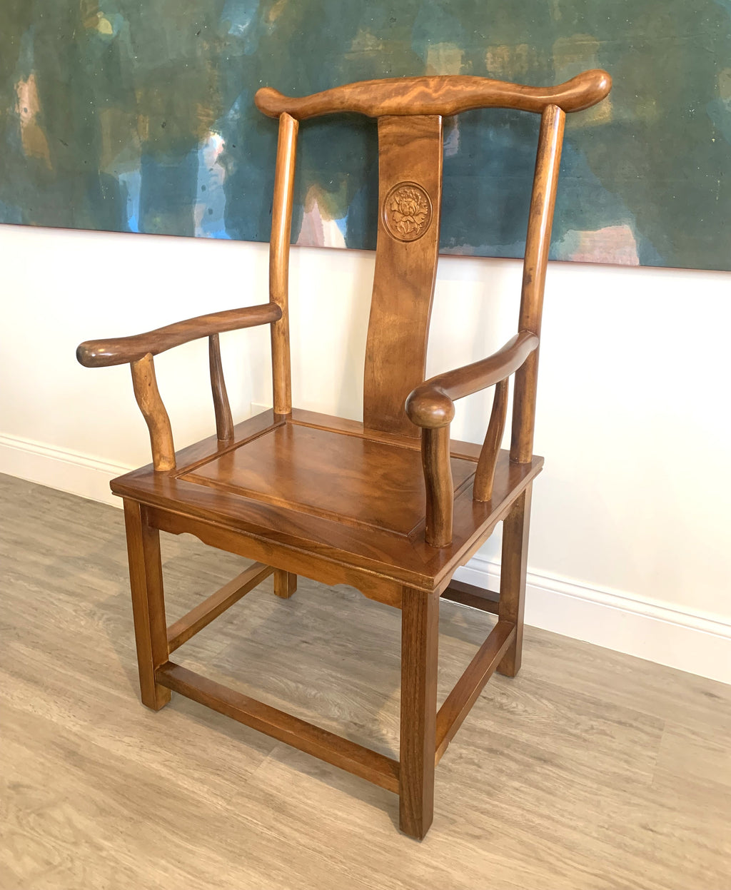 Solid Black Walnut Tea Table Set