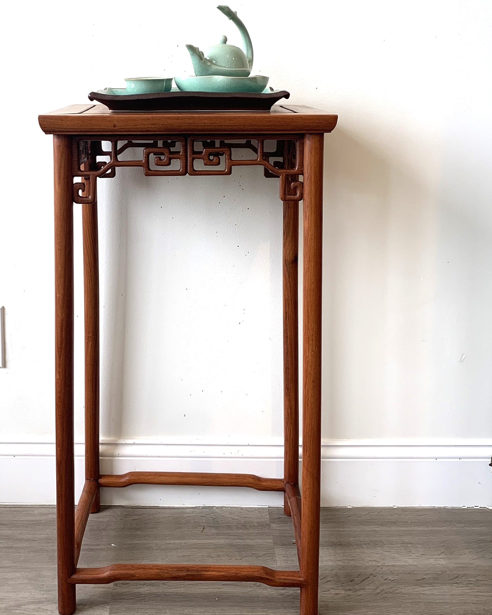 Vintage Rosewood Scroll  Tiashi Armchair Set